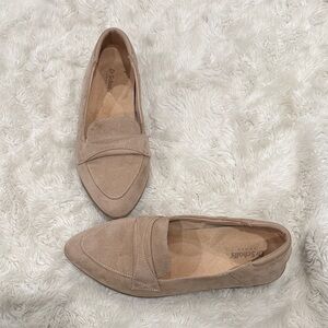 Dr. Scholl's Women's Emilia Slip-On Loafers Light Beige Size 7.5 W